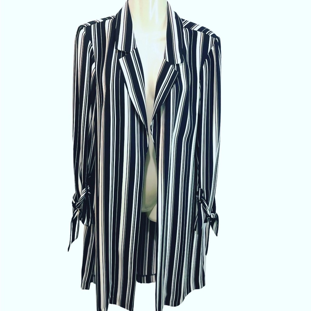 Laura longer silky open sweater